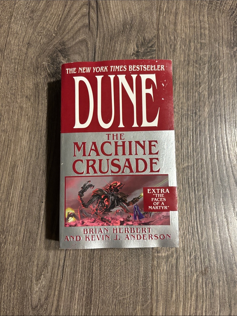 Dune: The Machine Crusade Hardcover - Red & Silver Cover